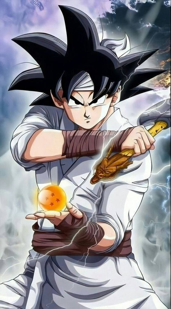 Goku Swag With A Dragon Ball Wallpaper