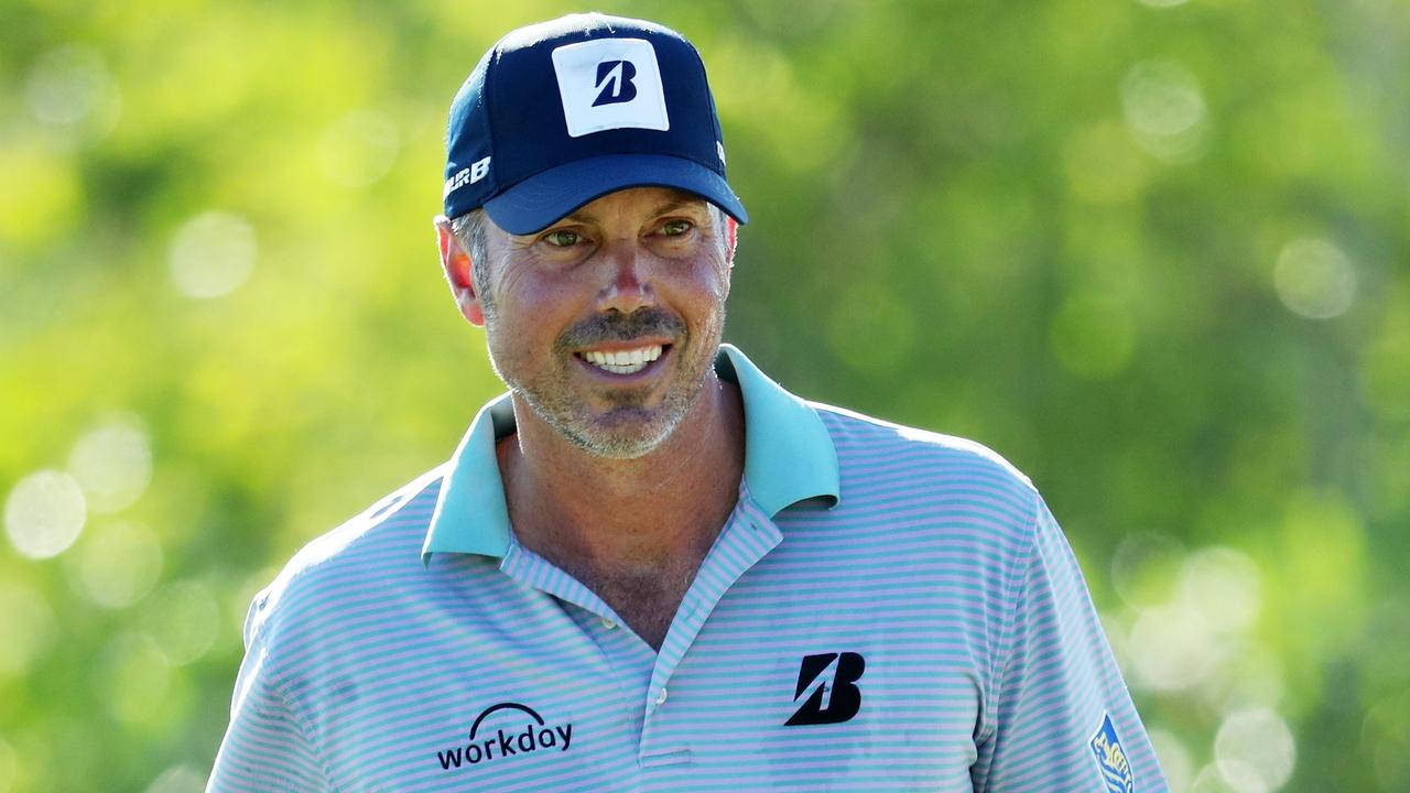 Golf Professional Matt Kuchar With A Winning Smile Wallpaper