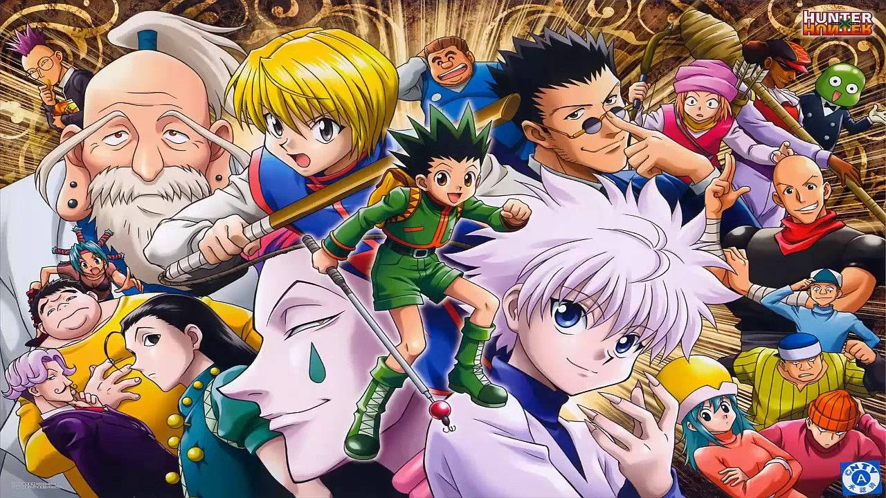 Gon, Kurapika, And Killua - Three Of The Most Lovable Characters In Hunter X Hunter Wallpaper