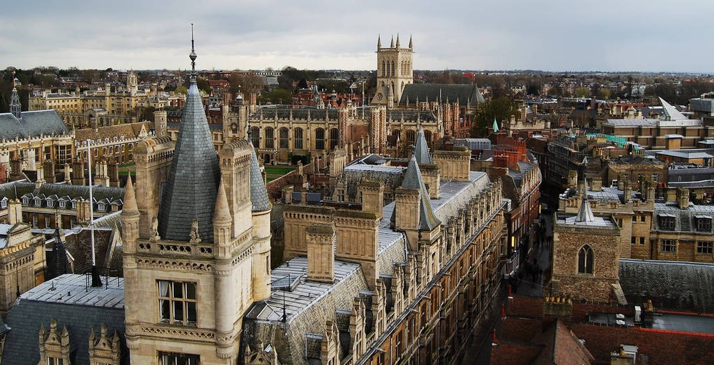 Gonville & Caius College Cambridge Wallpaper