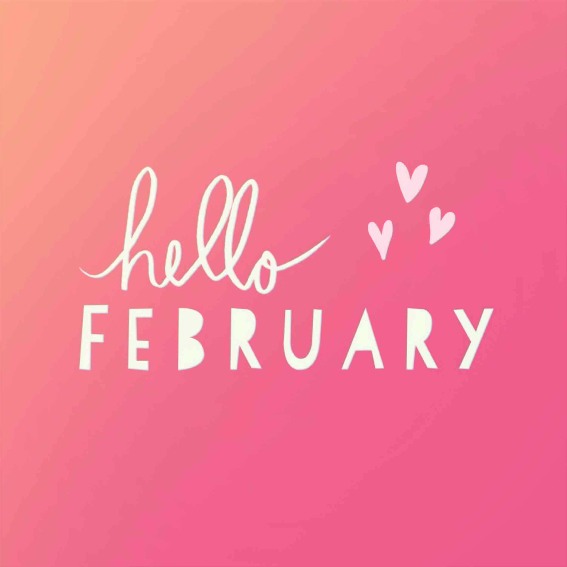 Goodbye January, Hello February! Wallpaper