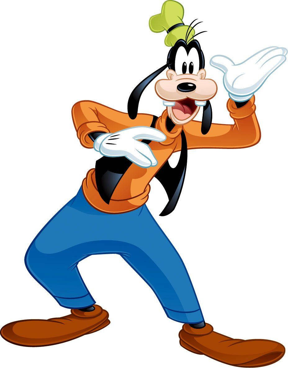 Goofy Posing As Mime Wallpaper