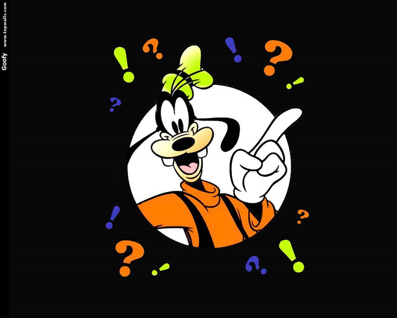 Goofy Question Marks Wallpaper