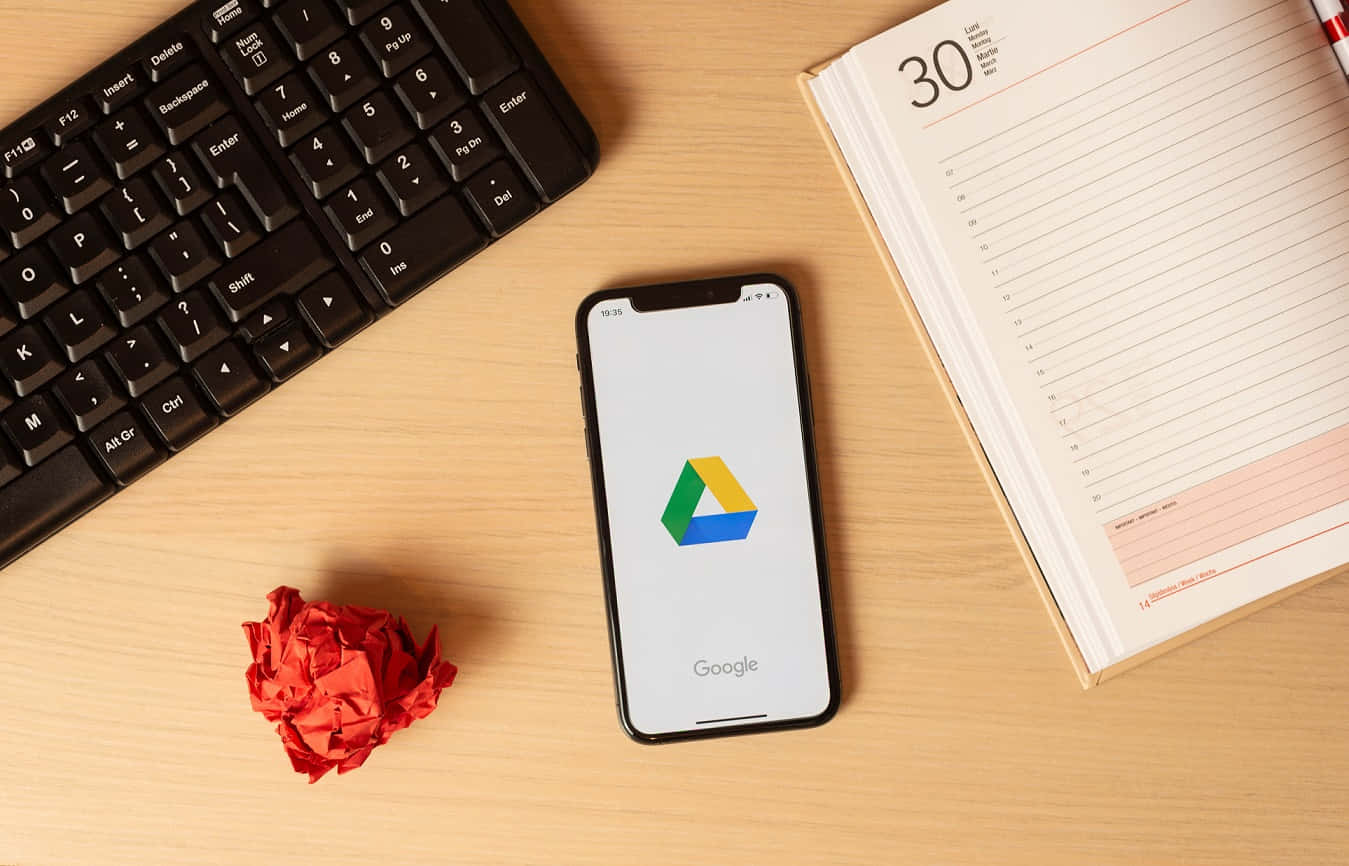 Google Drive With Planner Wallpaper