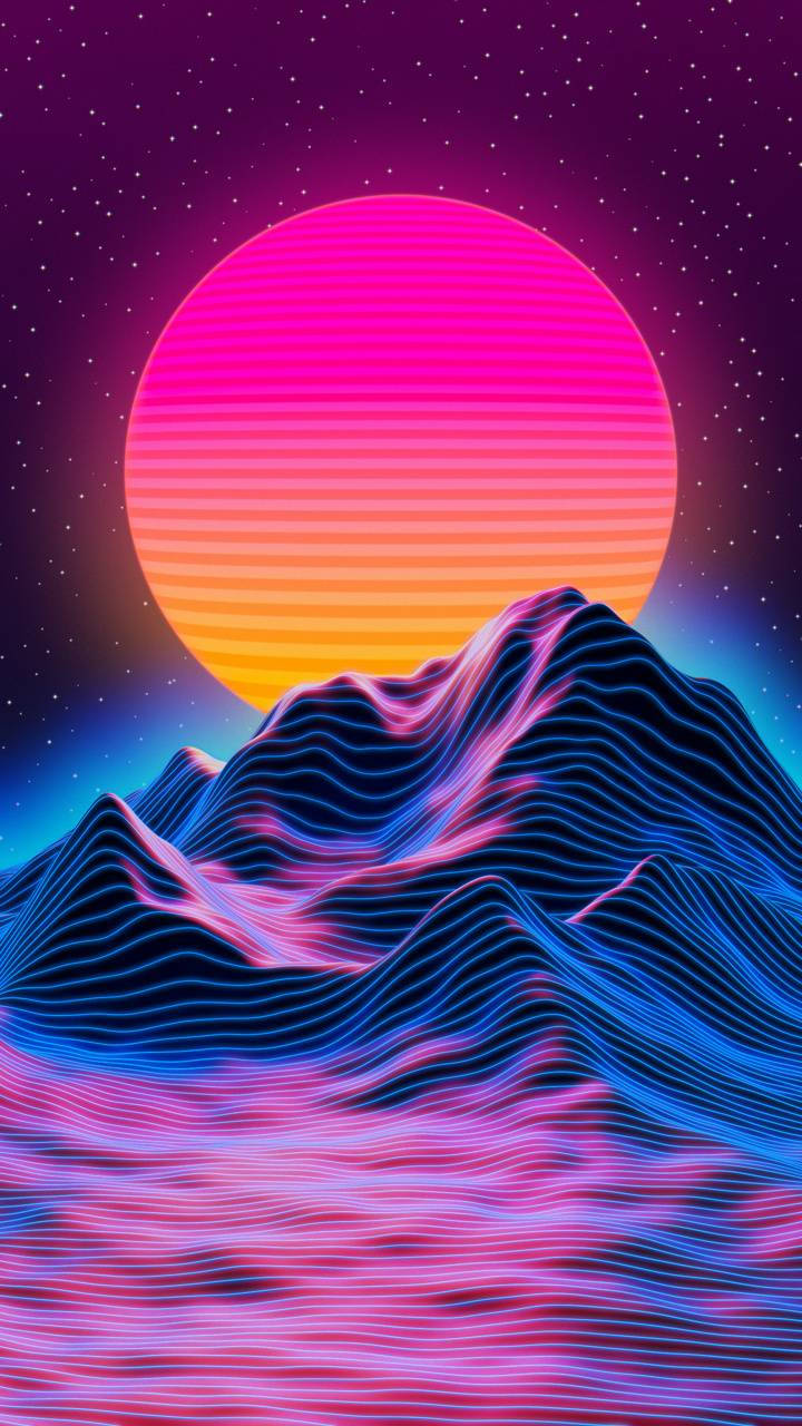 Gorgeous Outrun Fanart Wallpaper