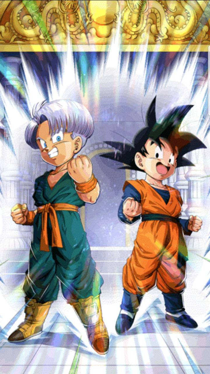 Goten And Trunks Tandem Wallpaper