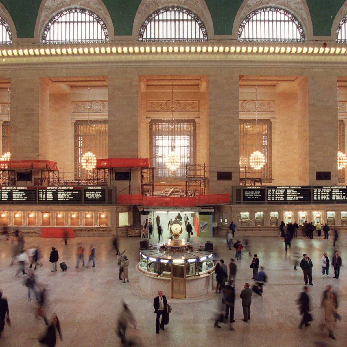 Grand Central Station Undergoing Repairs Wallpaper