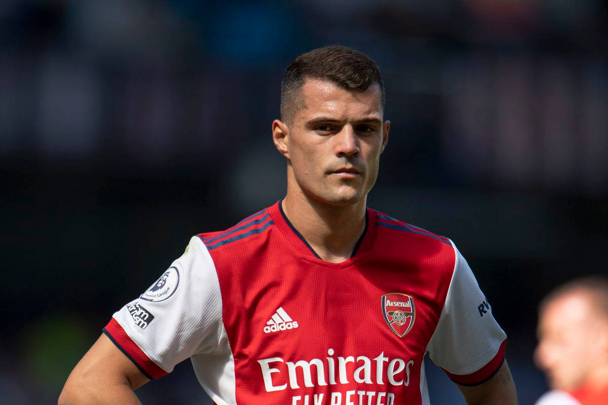 Granit Xhaka Looking Serious Wallpaper