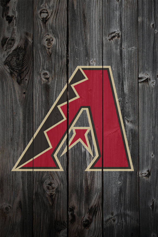 Gray Wooden Arizona Diamondbacks Wallpaper