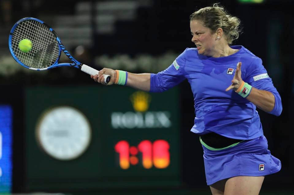 Great Tennis Athlete Kim Clijsters Wallpaper