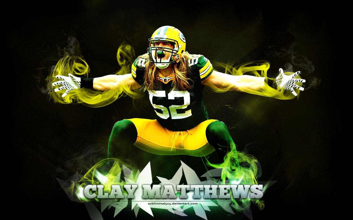 Green Bay Packers Clay Matthews Wallpaper