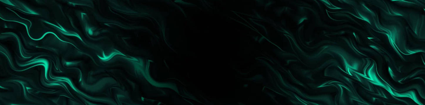 Green Wavy Dark Color Wallpaper