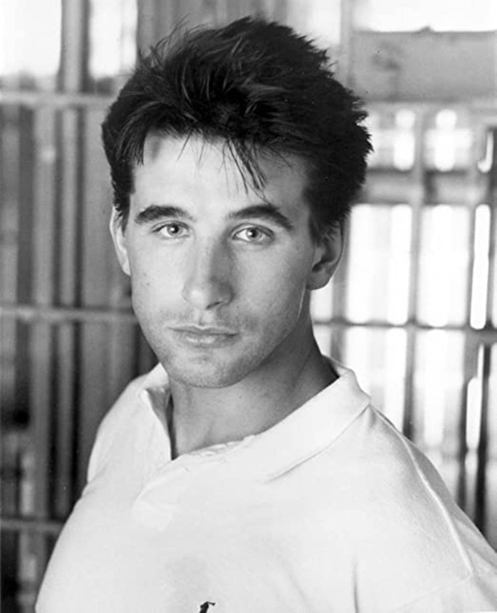 Greyscale William Baldwin Wallpaper