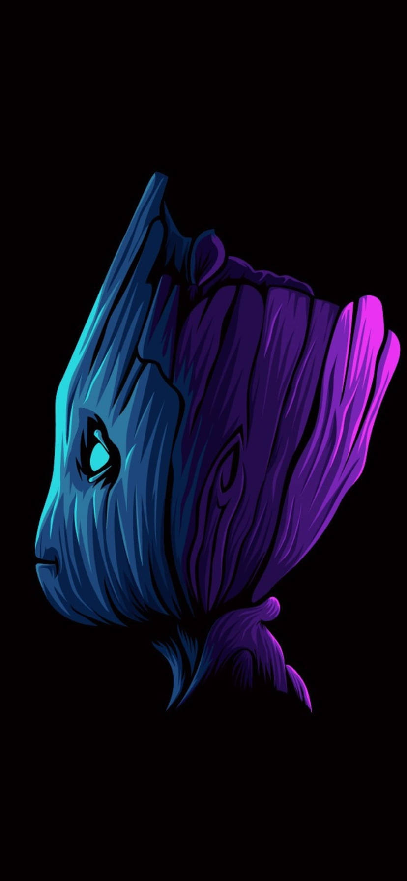 Groot Artwork Marvel Iphone Xr Wallpaper