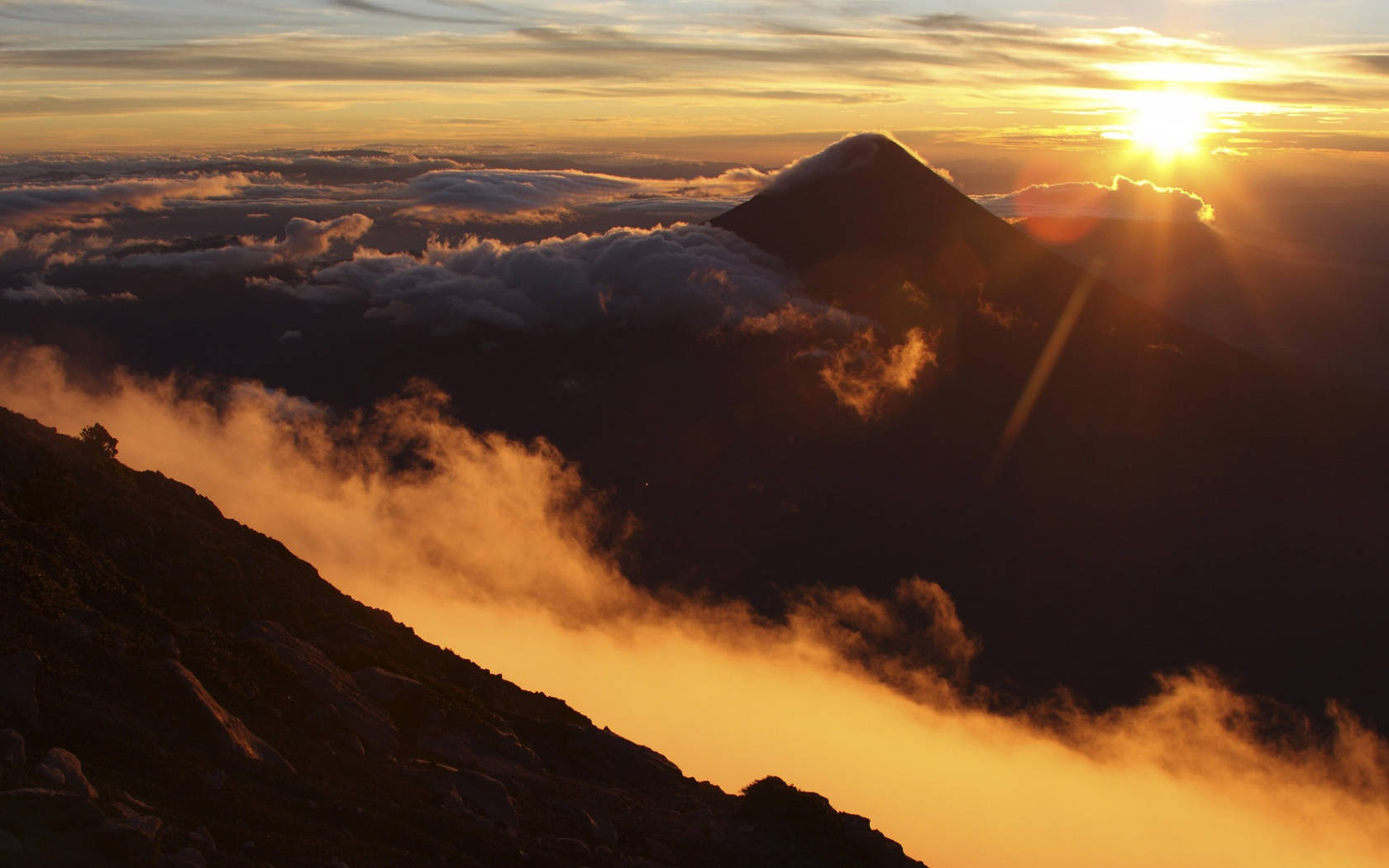 Guatemala Mountains Wallpaper