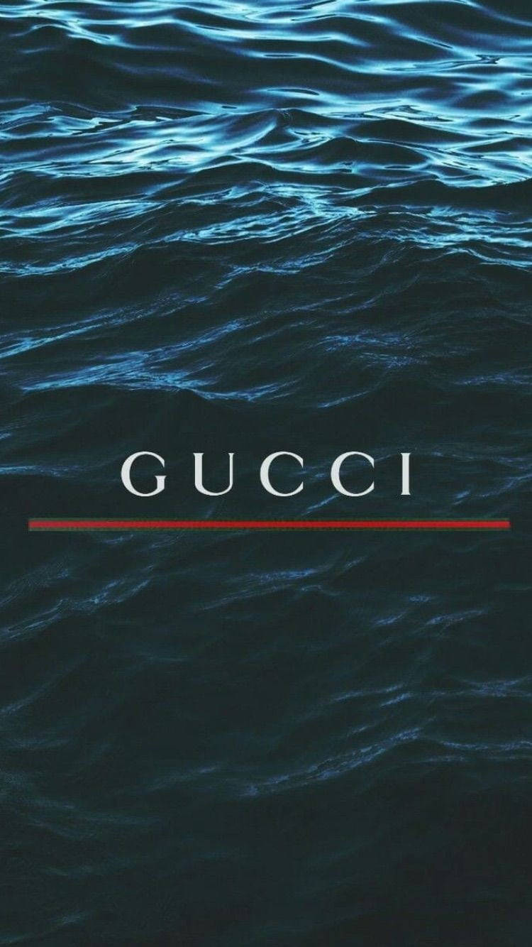 Gucci Iphone Water Background Wallpaper