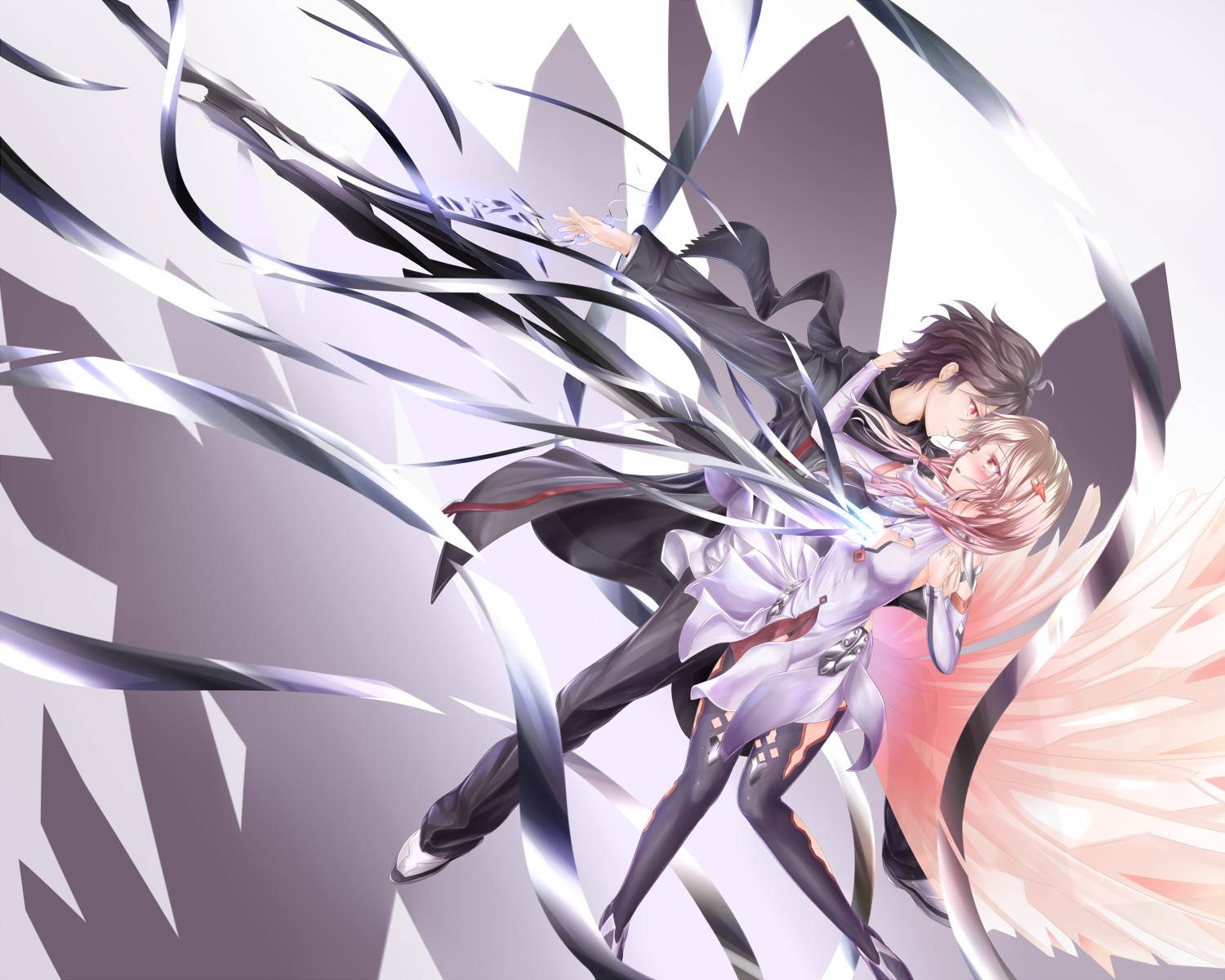 Guilty Crown Inori & Shuu Wallpaper