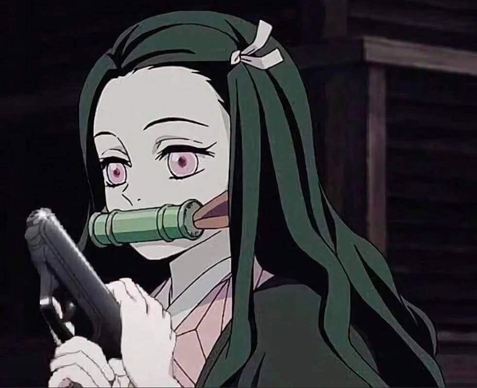 Gun Demon Slayer Nezuko Wallpaper