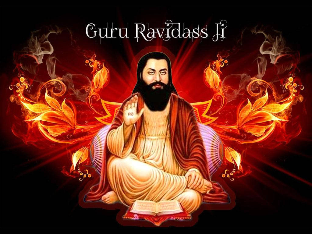 Guru Ravidass Hindu Sacred Bhakti Saint Wallpaper