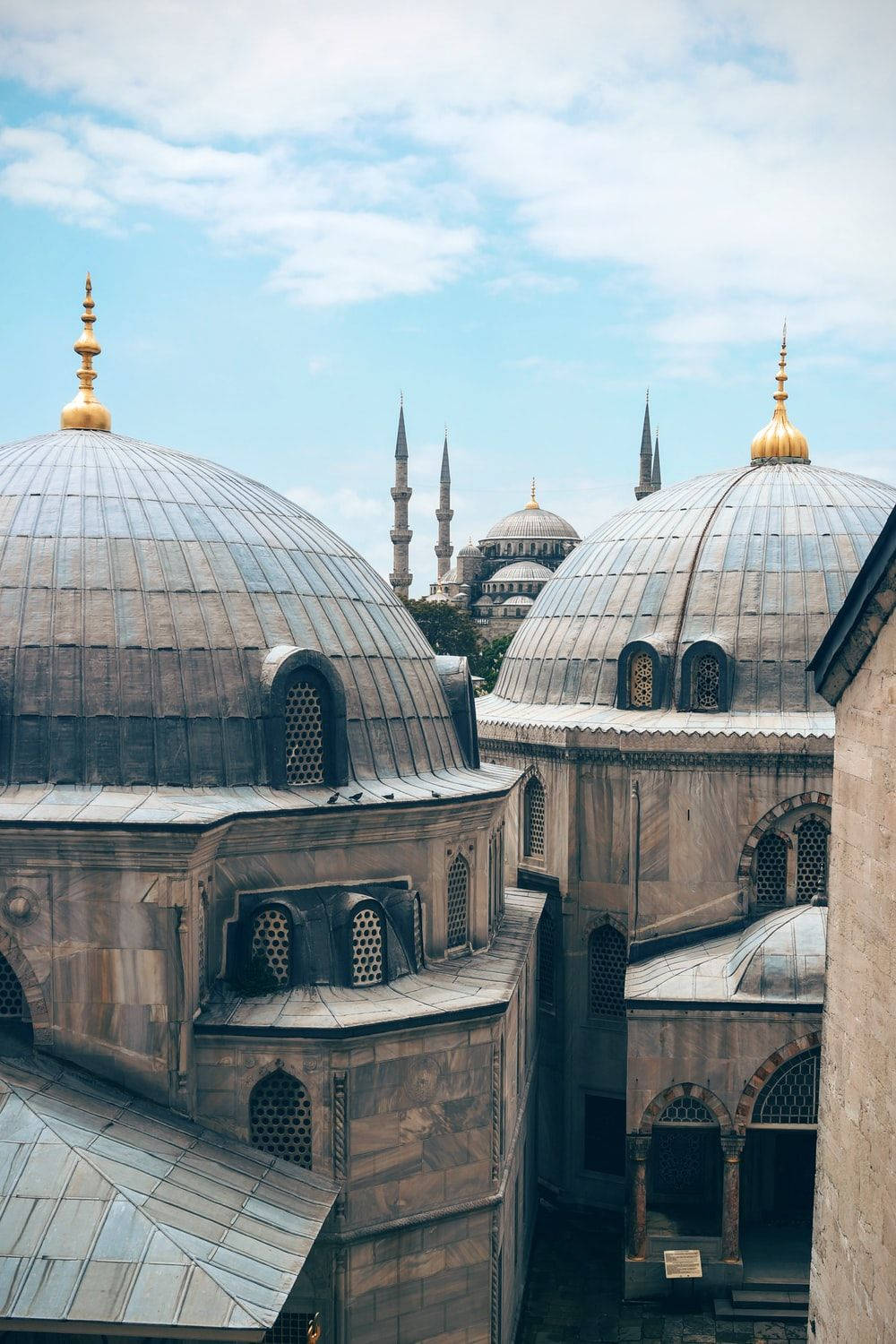 Hagia Sophia Domes Close-up Wallpaper