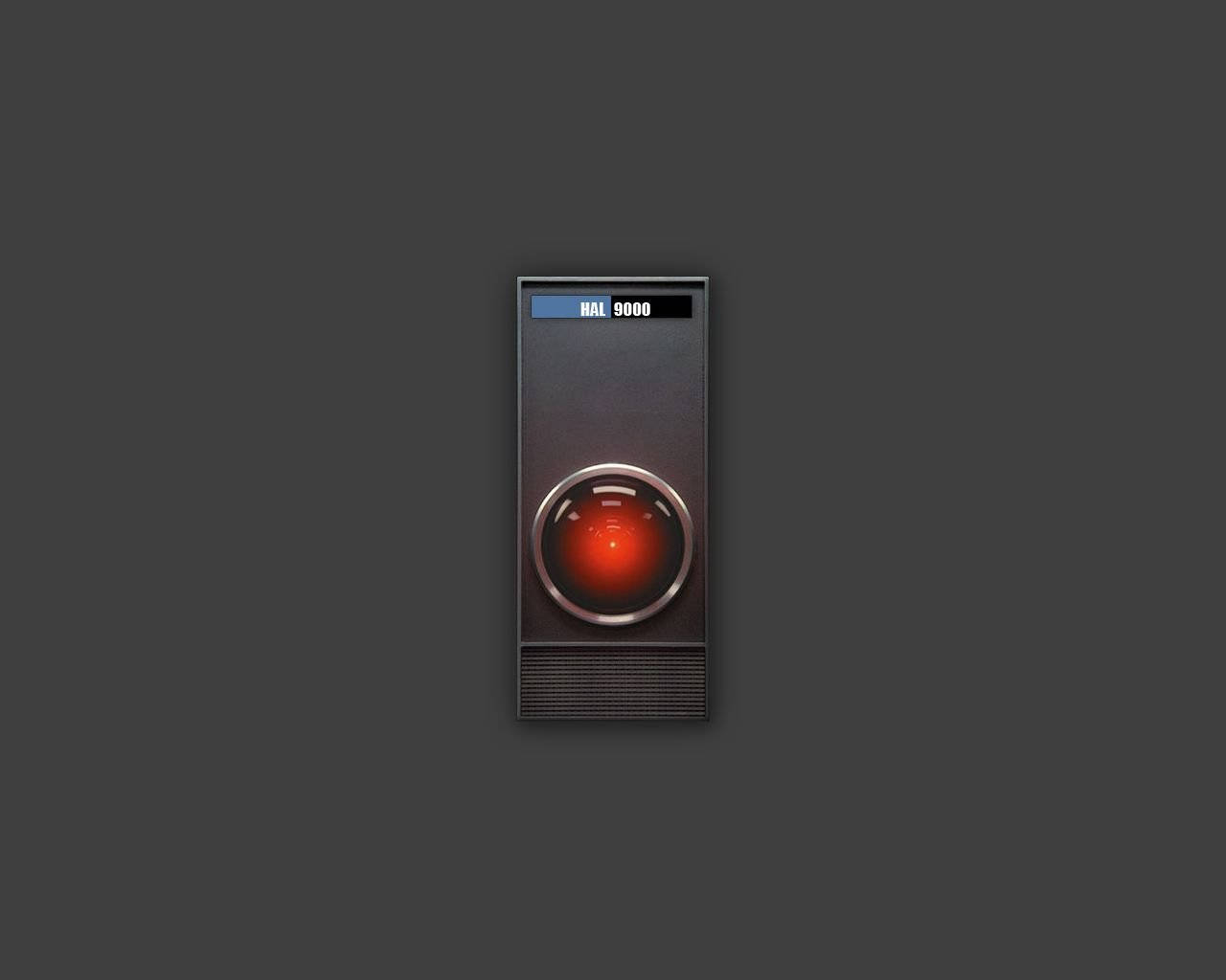 Hal 9000 Gray Edit Wallpaper