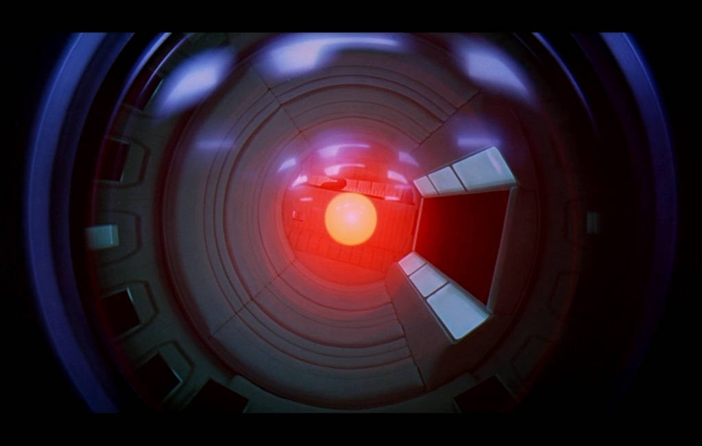 Hal 9000 Red Lens Wallpaper