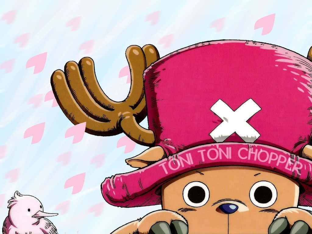 Half Face One Piece Chopper With Bird Wallpaper