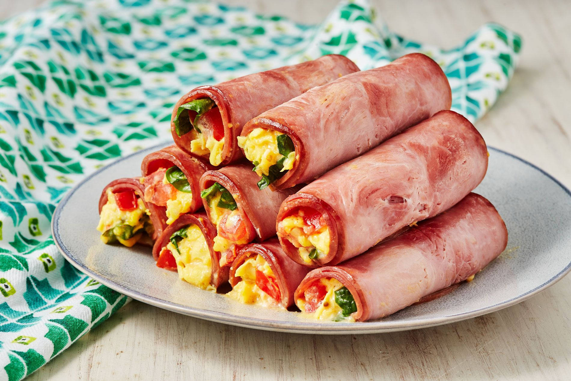 Ham And Cheese Roll-ups Wallpaper
