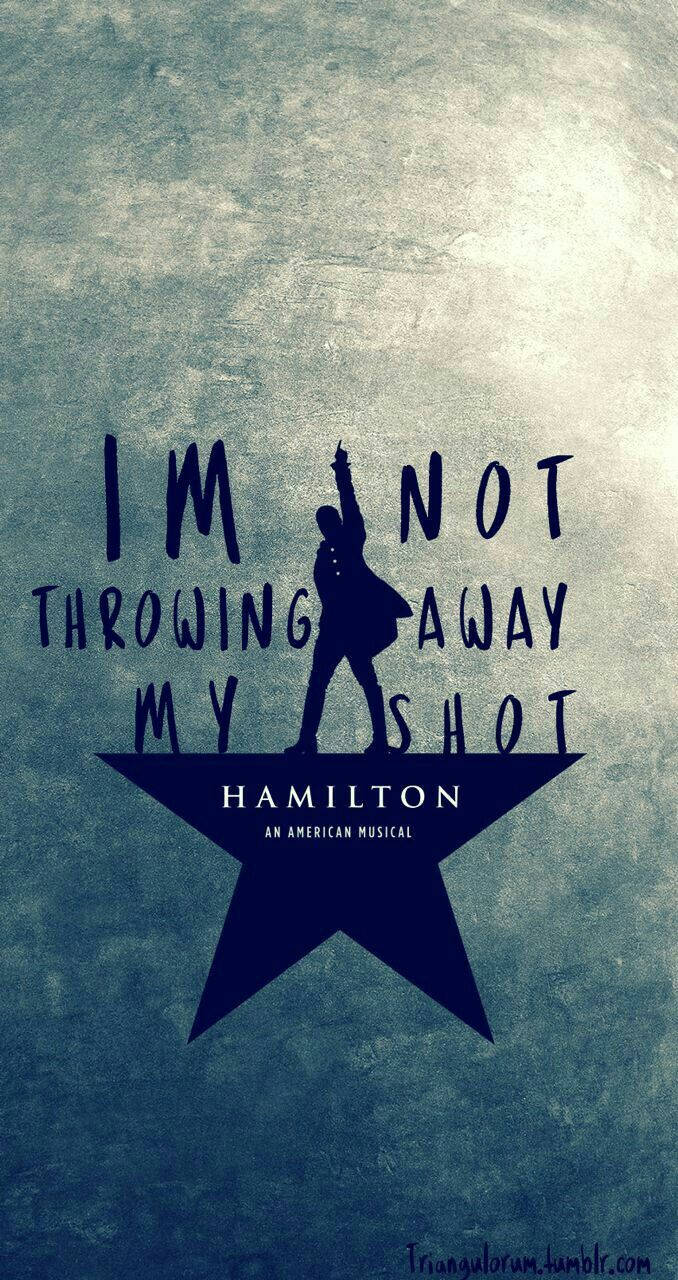 Hamilton Performs His Smash Hit “my Shot”. Wallpaper