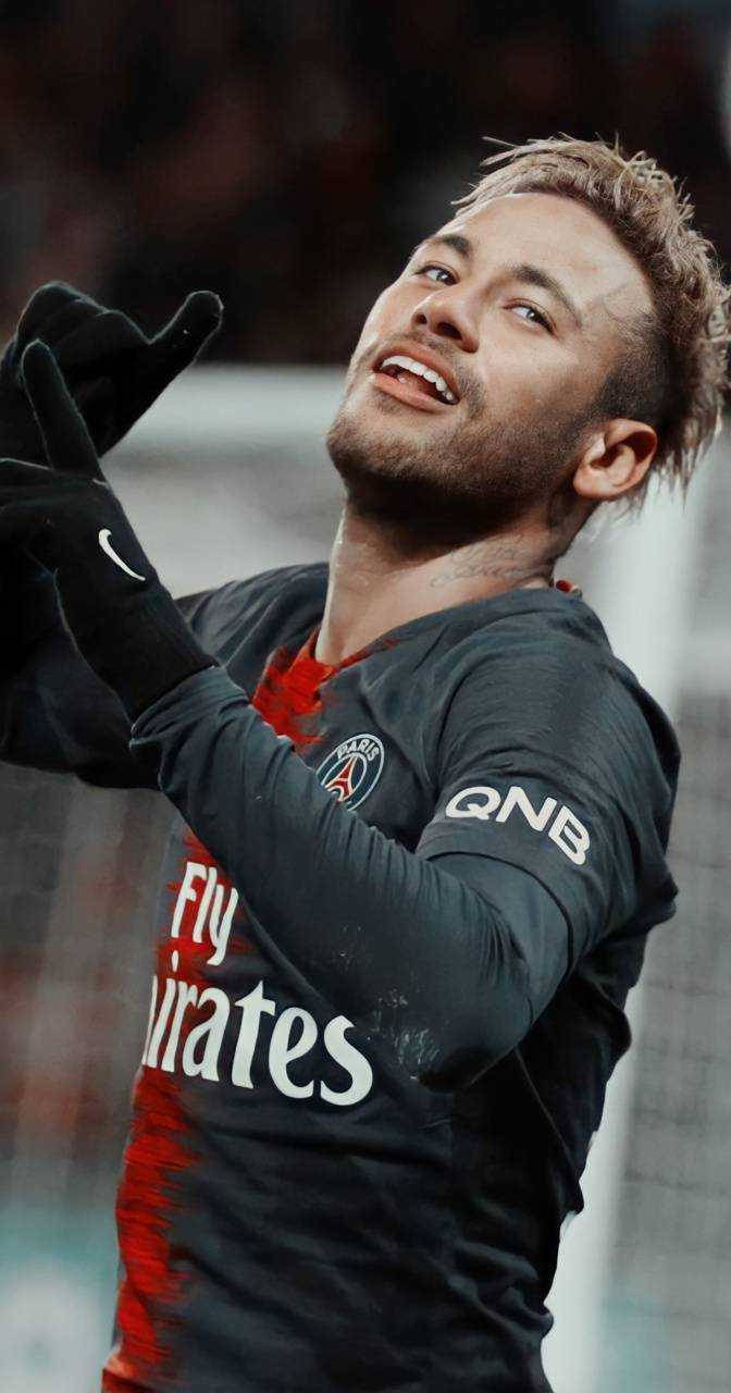 Handsome Neymar Jr Shot Wallpaper