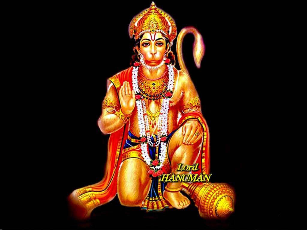 Hanuman Ji Hd Minimalist Wallpaper