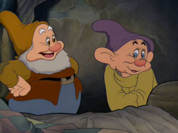 Happy And Dopey Dwarf Wallpaper