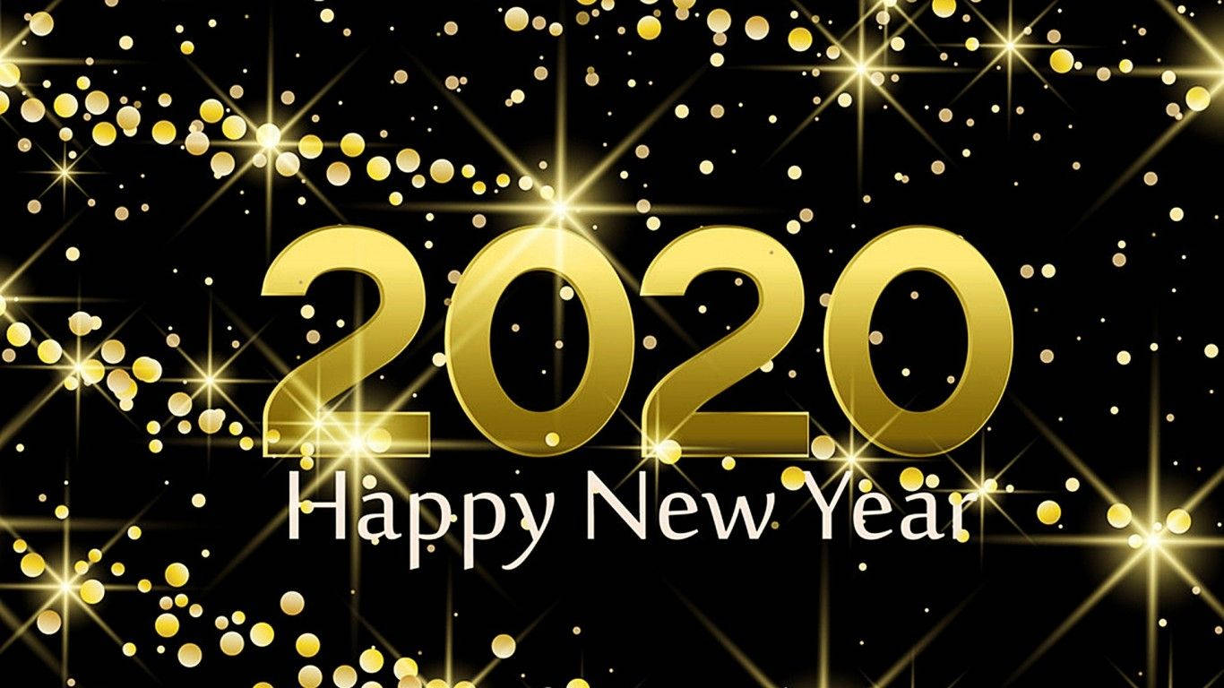 Happy New Year 2020: Ring In The New Year With Cheer Wallpaper