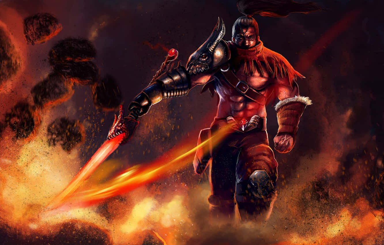 Harness The Power Of Yasuo Wallpaper