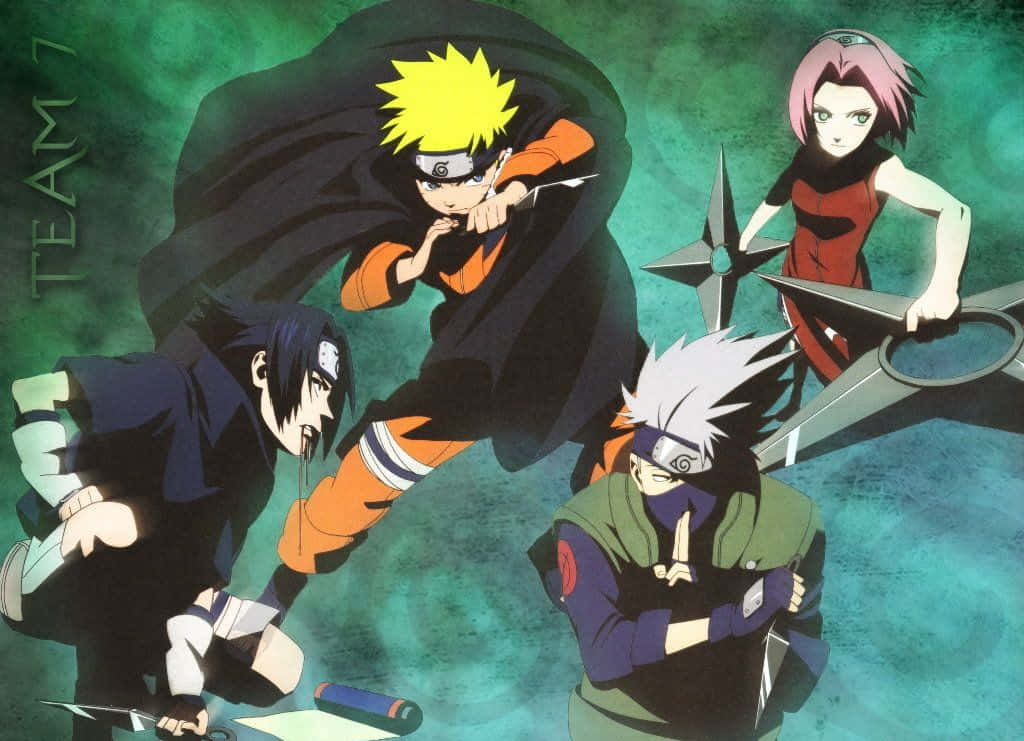 Harnessing The Power Of Team 7 Naruto Wallpaper