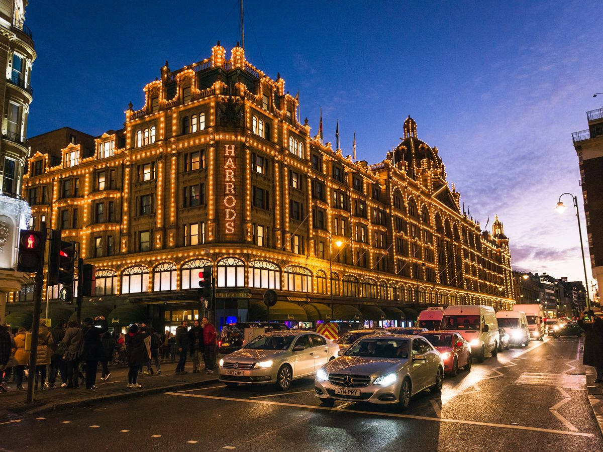 Harrods Beautiful Sky Wallpaper