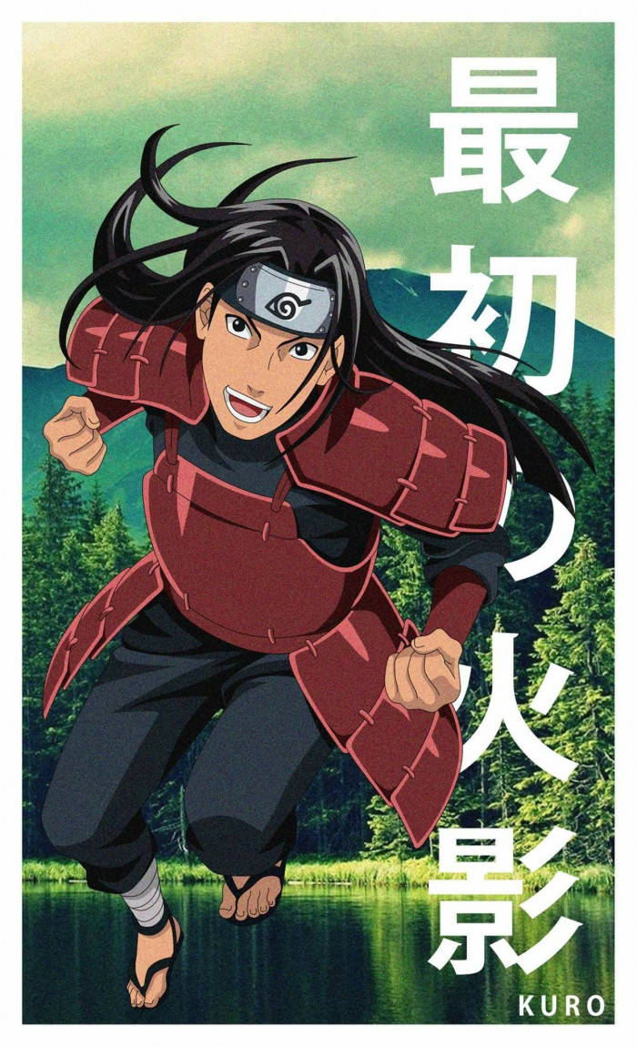 Hashirama Phone Greenery Wallpaper