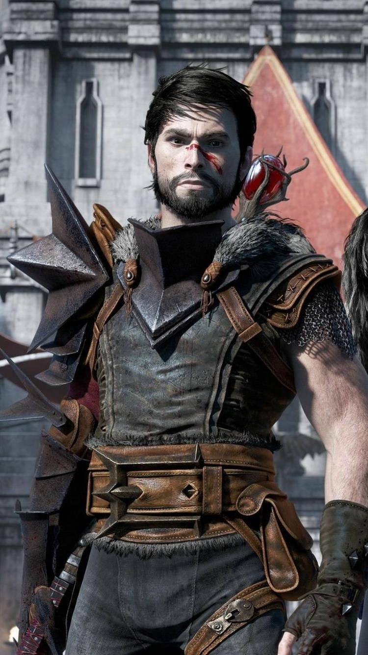 Hawke In Dragon Age Phone Wallpaper