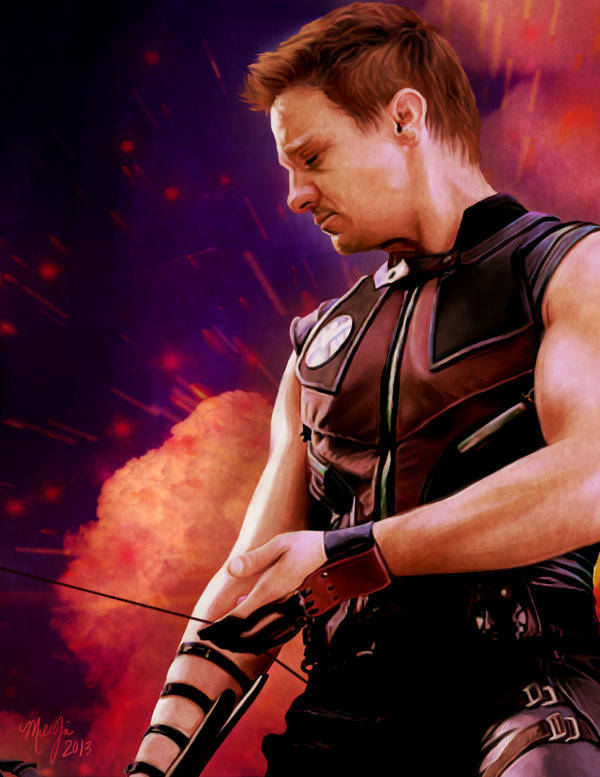 Hawkeye Jeremy Renner Wallpaper