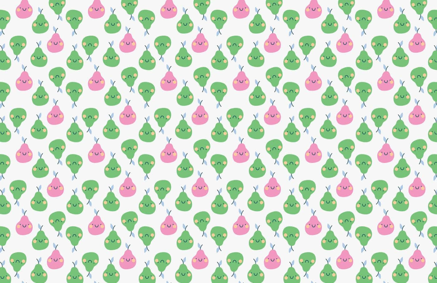 Hd Pattern Avocadoes Wallpaper