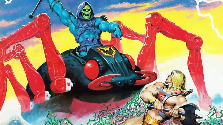 He-man And The Masters Of The Universe Magazine Cover Wallpaper