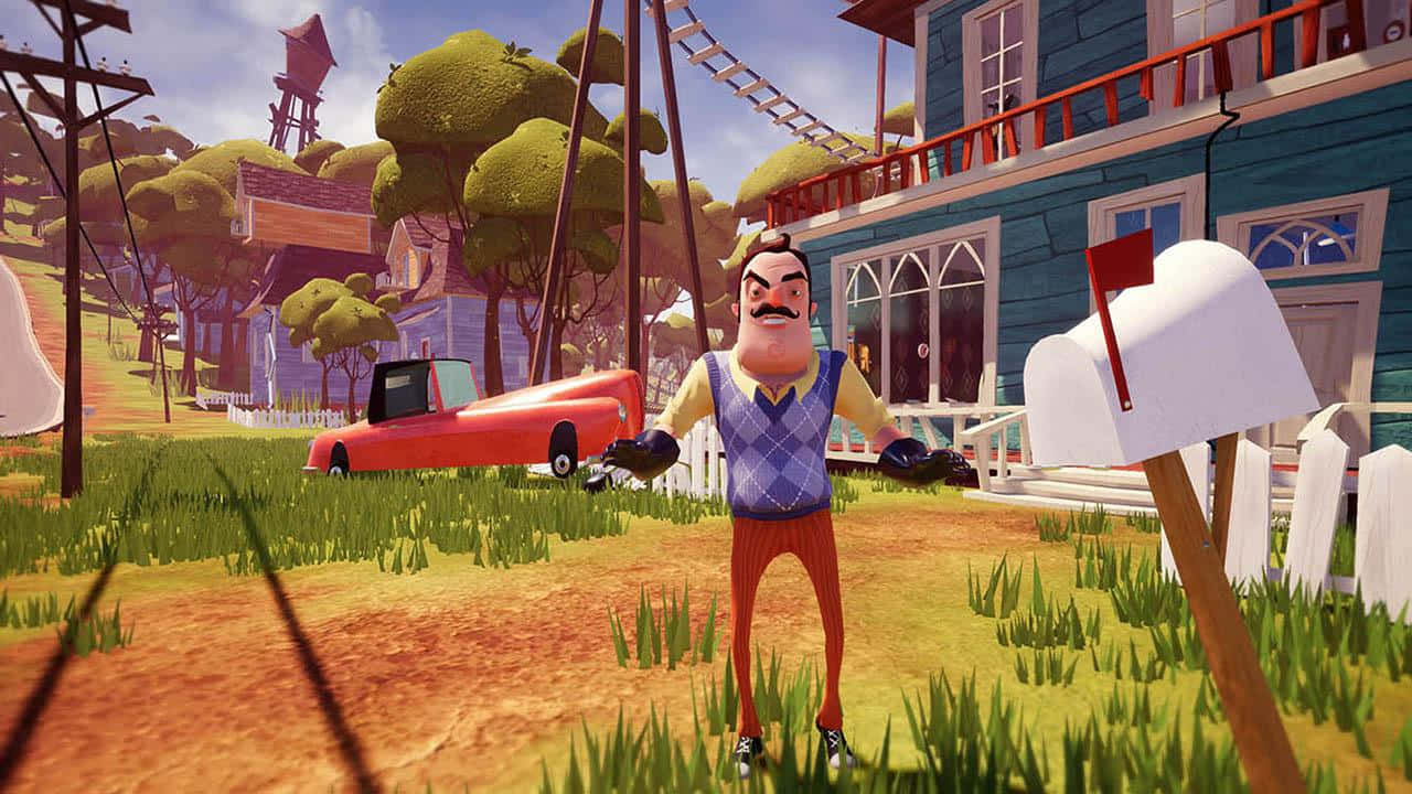 Hello Neighbor Standing Wallpaper