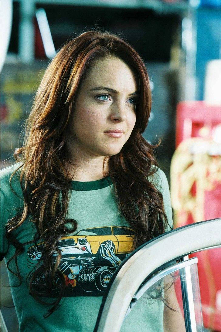 Herbie Fully Loaded Lindsay Lohan Green Shirt Wallpaper