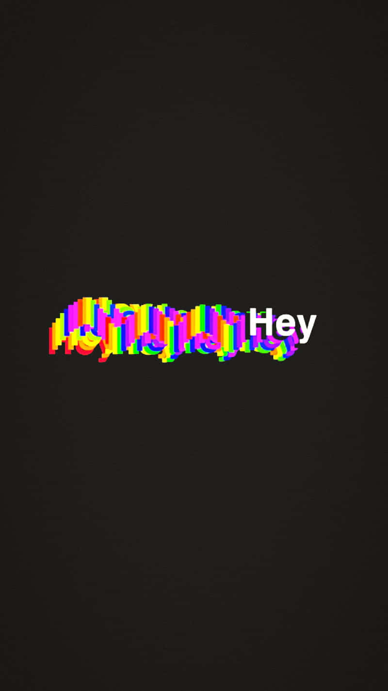 Hey Aesthetic Lgbt Rainbow Wallpaper