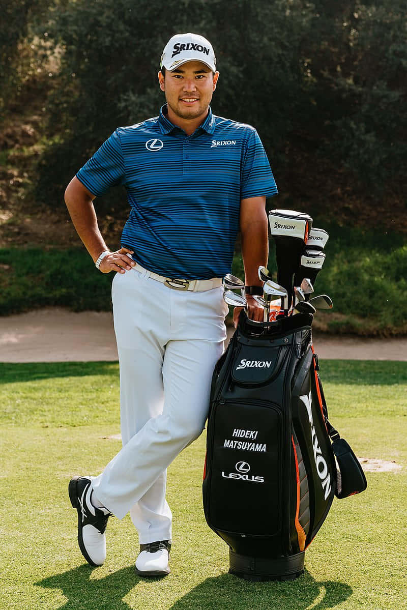 Hideki Matsuyama Golf Bag Wallpaper