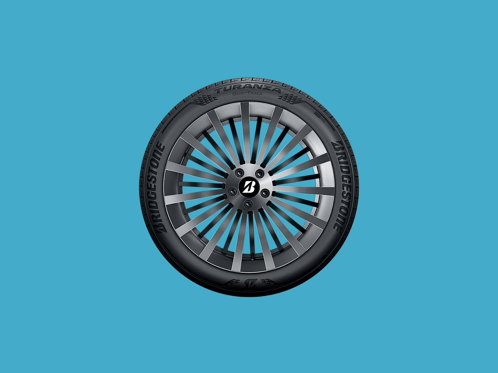 High Quality Image Of Bridgestone Turanza Quiettrack Tire Wallpaper