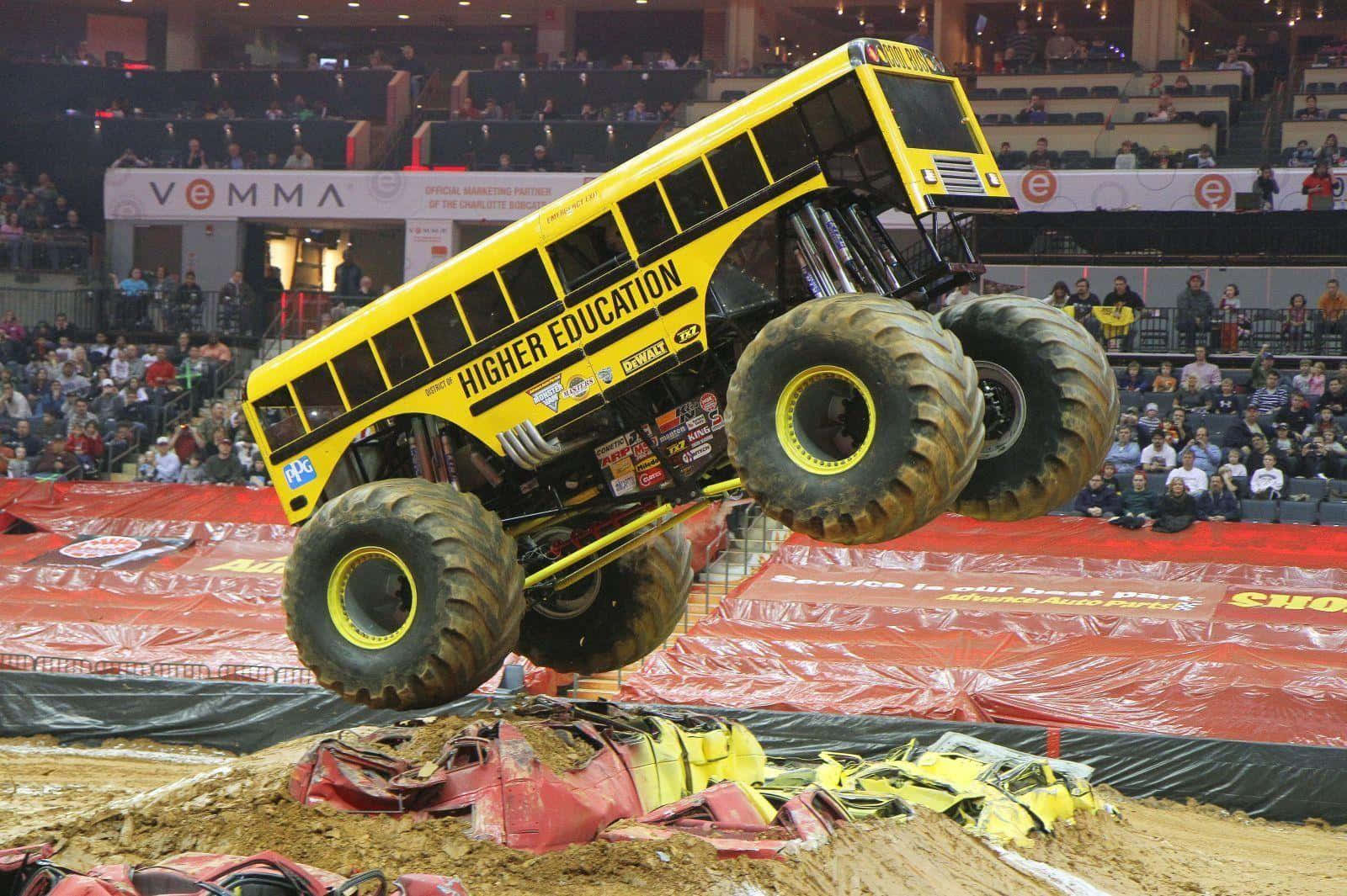 Higher Education Monster Truck Wallpaper