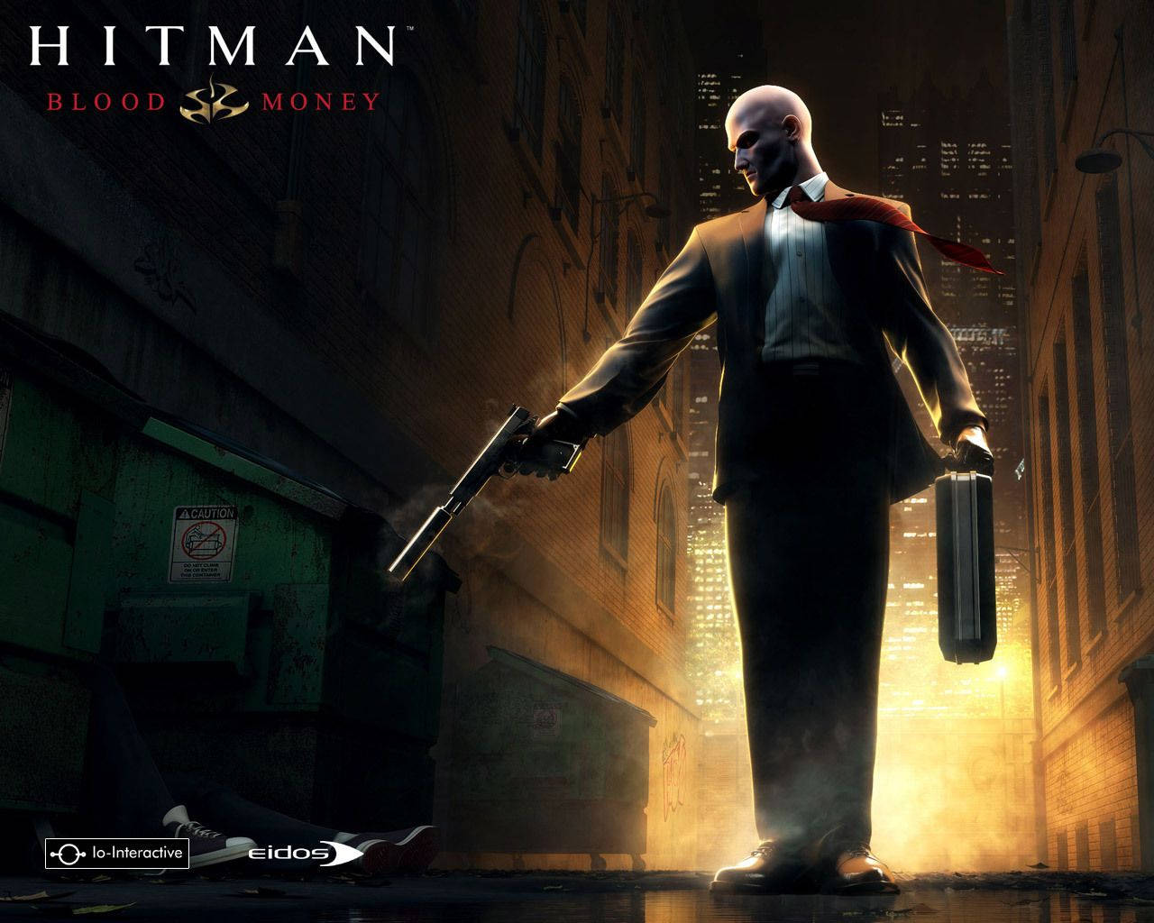 Hitman Black & White - Pc Wallpaper