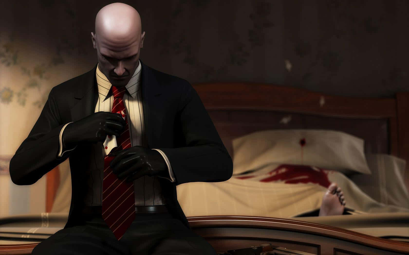 Hitman Blood Money Killer Agent 47 Wallpaper