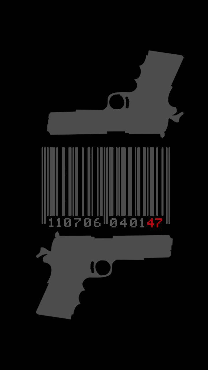 Hitman Gun Iphone Wallpaper